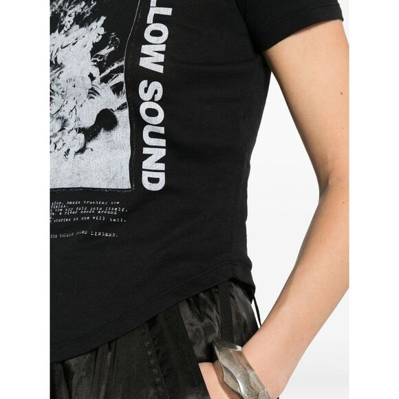 Ann Demeulemeester Black Tops - T-Shirts & Jerseys Women - Picture 3 of 5